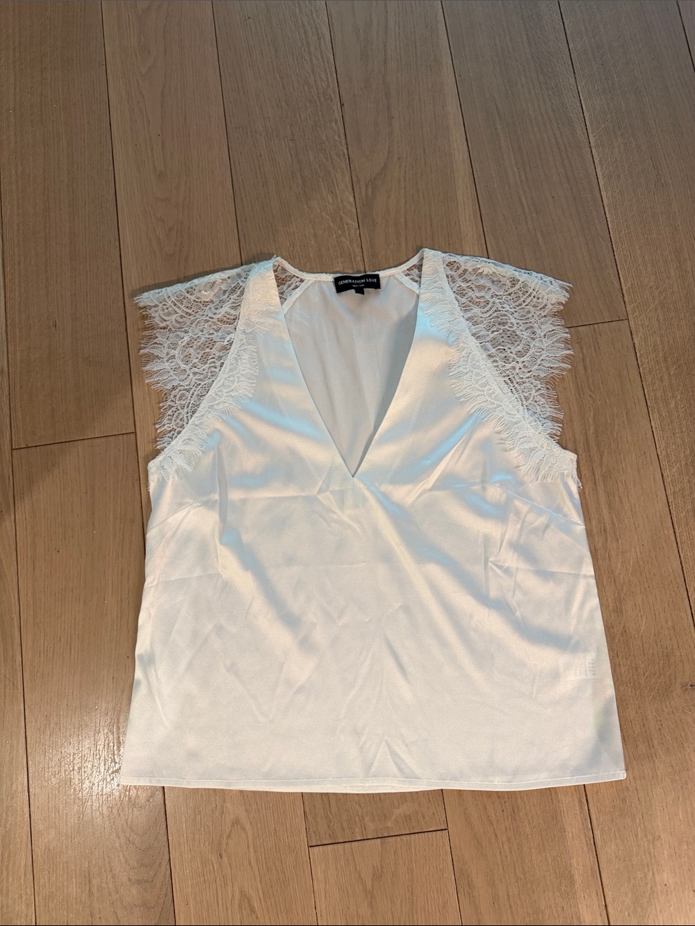 Generation Love Anya Lace Silk Top